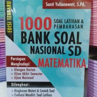 Image of 1000 bank soal nasional SD matematika edisi terbaru.