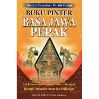 Image of Buku pintar basa Jawa pepak