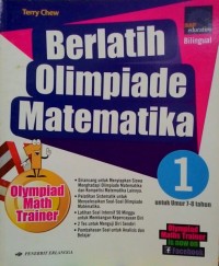 Berlatih olimpiade matematika 1 untuk umur 7,8 tahun