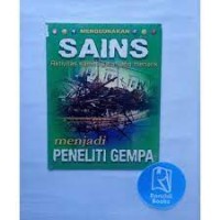 Image of Menjadi peneliti gempa