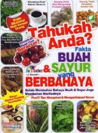 Image of Fakta buah & sayur yang berbahaya