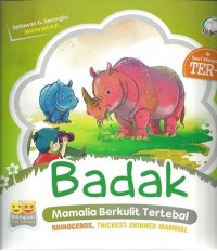 Badak mamalia berkulit tertebal