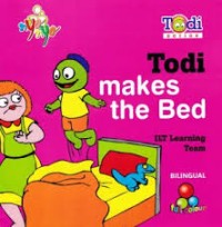 Image of Todi makaes the bed