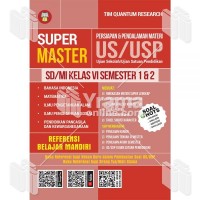 Super master persiapan & pendalaman materi US/USP SD/MI/ kelas vi semester 1 & 2
