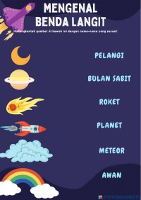 Mengenal benda langit