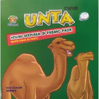 Unta hewan berpunuk di padang pasir