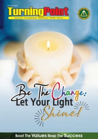 Turning Point Januari 2020 : Be the Change Let Your Light Shine!
