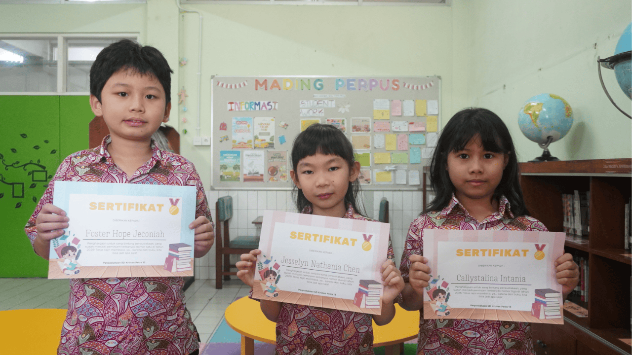 YUK BERKENALAN DENGAN TIGA BINTANG PERPUSTAKAAN