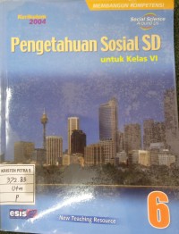 Pengetahuan Sosisal SD : Jilid 6