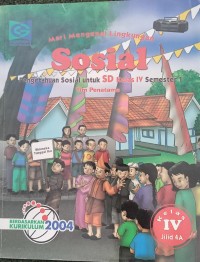 Mari Mengenal Lingkungan Sosial 4A