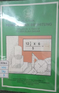 Petunjuk Pengajaran Berhitung IV, V, VI