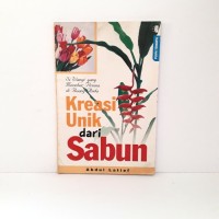 Kreasi Unik Dari Sabun