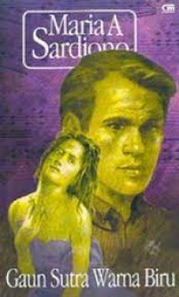 Gaun Sutra Warna Biru