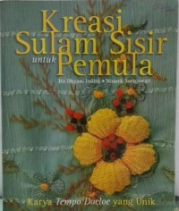 Kreasi Sulam Sisir Untuk Pemula