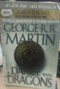 A Dance with Dragons book: Five