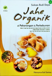 Image of Sukses Budidaya Jahe Organik di Pekarangan dan Perkebunan