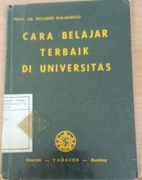 Cara Belajar Terbaik Di Universitas