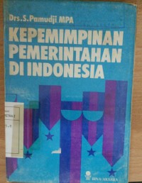 Kepemimpinan Pemerintahan Indonesia