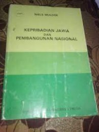 Kepribadian Jawa dan Pembangunan Nasional
