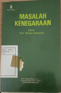Masalah kenegaraan