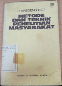 Metode Dan Teknik Penelitian Masyarakat