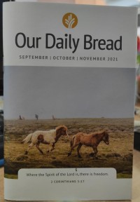 Our Daily Bread : September-October-November 2021