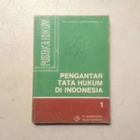 Pengantar Tata Hukum Indonesia 1 : Hukum Perdata