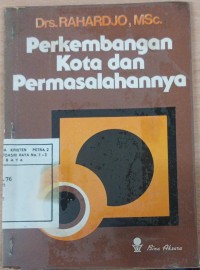 Perkembangan Kota dan Permasalahannya