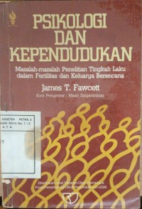 Psikologi Dan Kependudukan