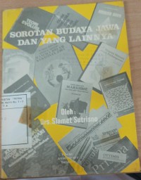Sorotan Budaya Jawa Dan Yang Lainnya
