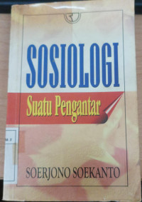 Sosiologi Suatu Pengantar