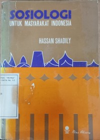 Sosiologi Untuk Masyarakat Indonesia Hassan Shadily