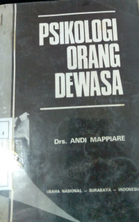 PSIKOLOGI ORANG DEWASA