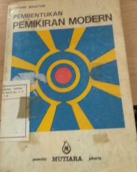 PEMBENTUKAN PEMIKIRAN MODERN