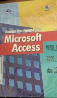 Rumus Dan Fungsi Pada Microsoft Access