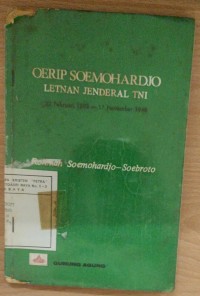 Oerip Soemohardjo Letnan Jendral