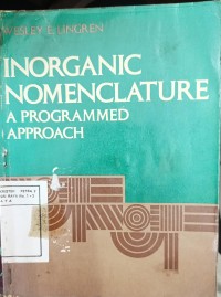 Inorganic Nomenclature: a Programmed Aproach