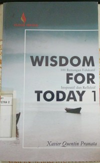 Wisdom For Today 1