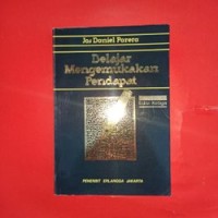 Belajar Mengemukakan Pendapat