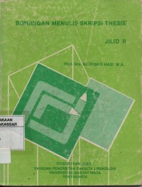 Bimbingan Menulis Skripsi Thesis 2