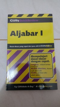 CliffsQuickReview Aljabar 1