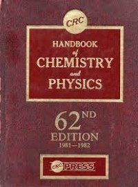 Handbook of Chemistry and Physics