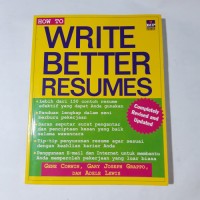 How To Write Better Resumes