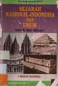 Sejarah Nasional Indonesia dan Umum untuk SMU kelas 1