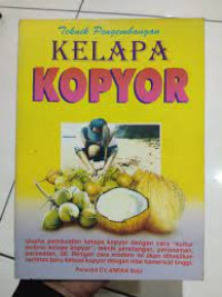 Teknik Pengembangan Kelapa Kopyor