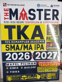 Image of The Master TKA IPA SMA/MA 2026-2027