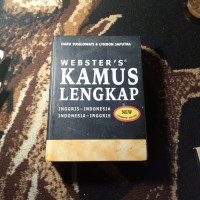 Webster Kamus Lengkap Inggris-Indonesia Indonesia-Inggris