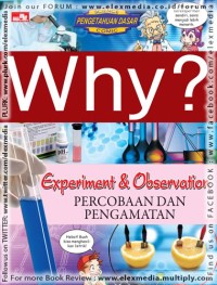 Why Experiment and Observation