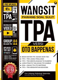 Image of Wangsit Pawang Soal Sulit TPA Versi Oto Bappenas