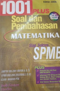1001 Plus soal dan pembahasan matematika siap sukses SPMB